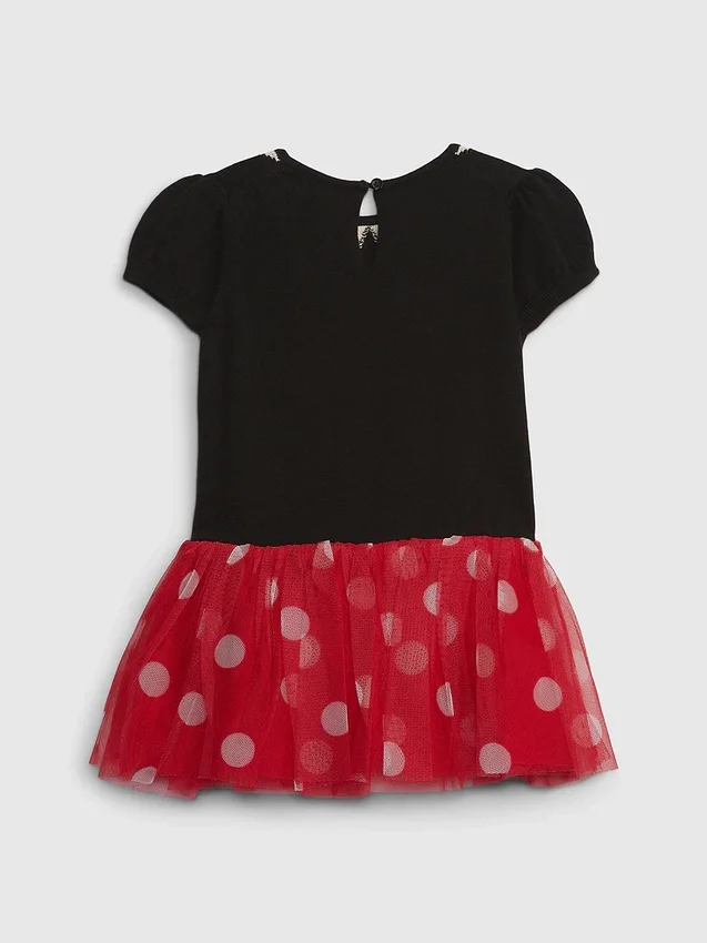 GAP × Disney Baby og Småbarn Minnie Mouse-tyllkjole