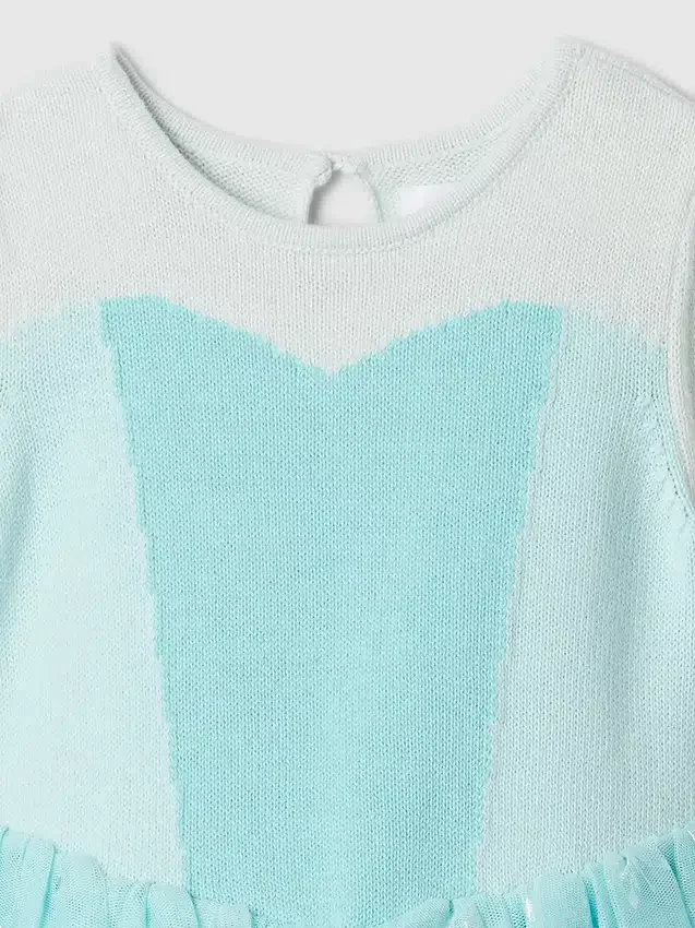 Gap × Disney Baby og Småbarn Prinsesse Elsa-tyllkjole