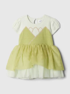 GAP × Disney Baby og Småbarn Prinsesse Tiana-kjole i tyll