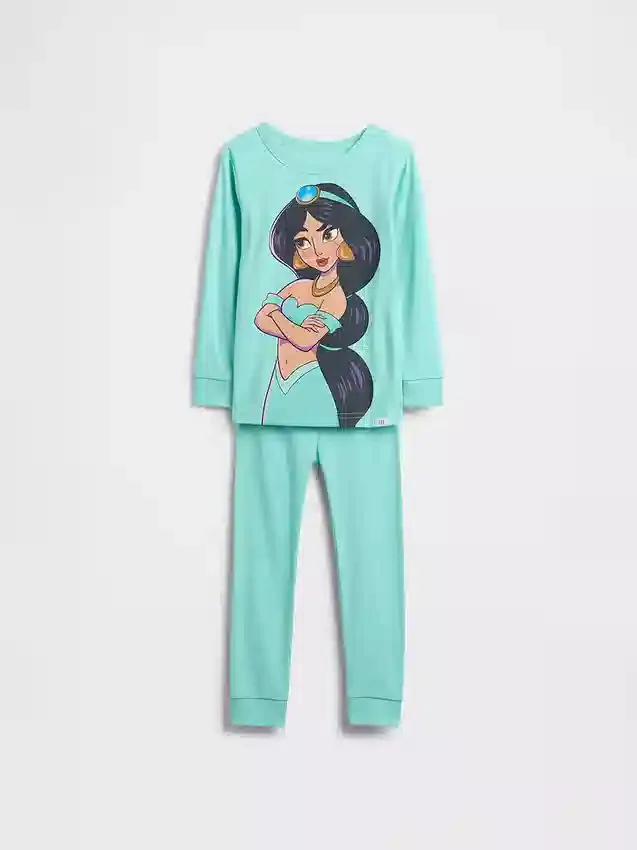 GAP × Disney Baby og Småbarn pyjamasett i økologisk børstet bomull