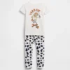 GAP × Disney Baby og Småbarn pyjamasett i økologisk børstet bomull