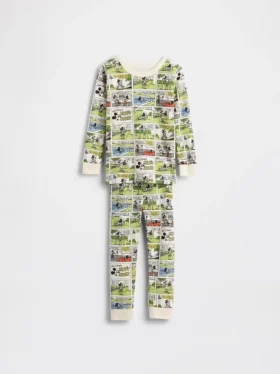 GAP × Disney Baby og Småbarn pyjamasett i økologisk børstet bomull