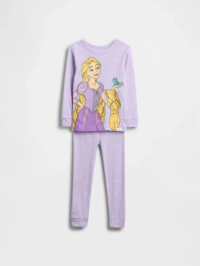 GAP × Disney Baby og Småbarn pyjamasett i økologisk børstet bomull