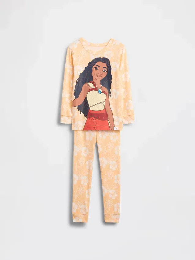 GAP × Disney Baby og Småbarn pyjamasett i økologisk børstet bomull