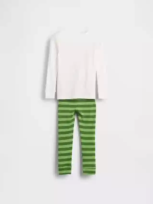 GAP × Disney Baby og Småbarn pyjamasett i økologisk børstet bomull