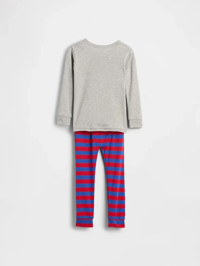 GAP × Disney Baby og Småbarn pyjamasett i økologisk børstet bomull