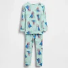 GAP × Disney Baby og Småbarn pyjamasett i økologisk børstet bomull