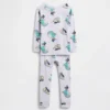 GAP × Disney Baby og Småbarn pyjamasett i økologisk børstet bomull