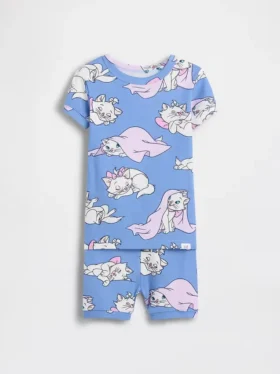GAP × Disney Baby og Småbarn pyjamasett med shorts i økologisk børstet bomull