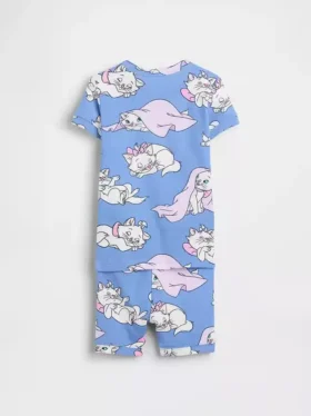 GAP × Disney Baby og Småbarn pyjamasett med shorts i økologisk børstet bomull