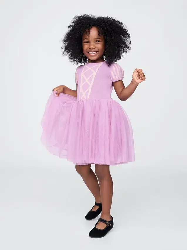 GAP × Disney Baby og Småbarn Rapunzel-tyllkjole