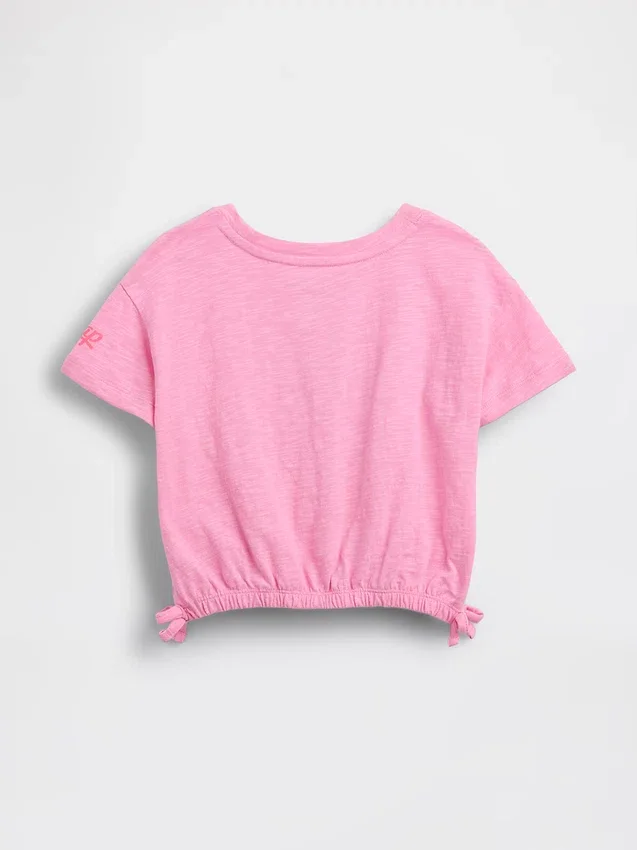 Gap × Disney Baby og Småbarn T-skjorte i økologisk bomull med slub-jersey og grafisk trykk