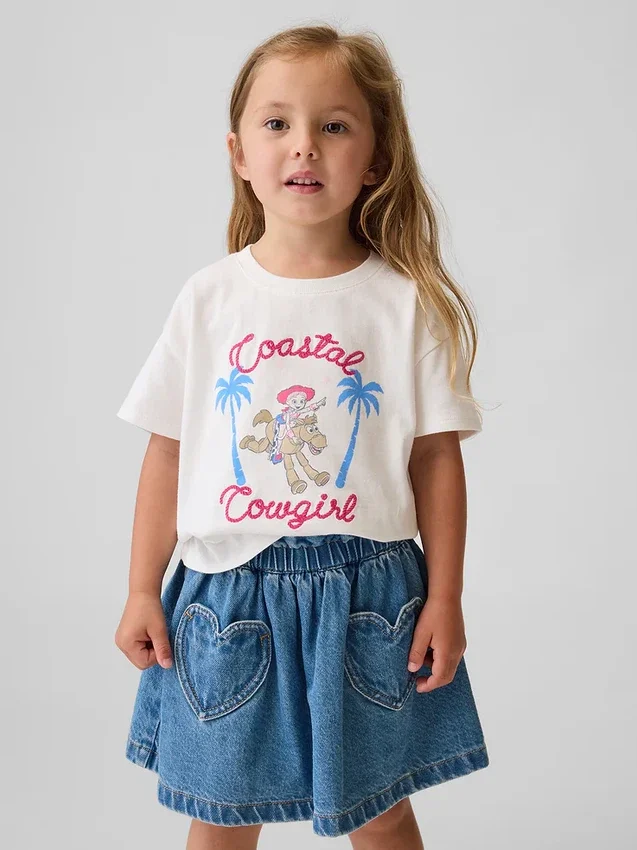 Gap × Disney Baby og Småbarn T-skjorte med grafisk trykk