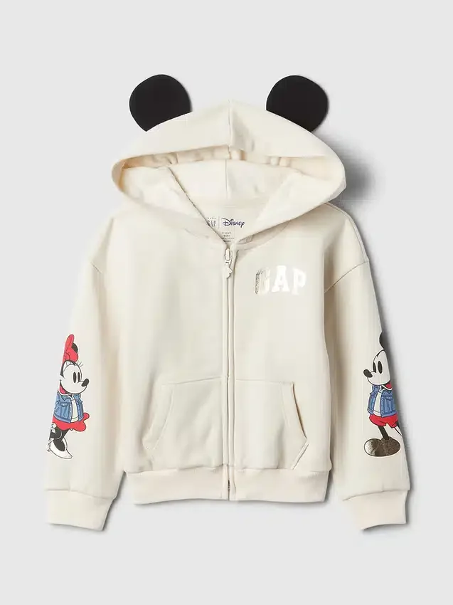 GAP × Disney Baby og Småbarn Vintagesoft 3D-hettegenser