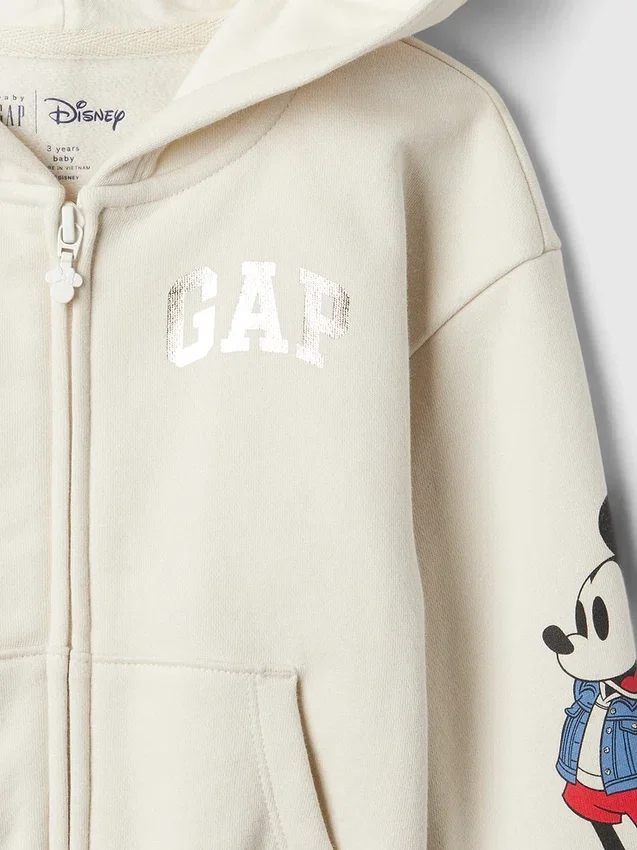 GAP × Disney Baby og Småbarn Vintagesoft 3D-hettegenser