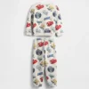 GAP × Disney Baby og Småbarn Vintagesoft Cars-sweatsett