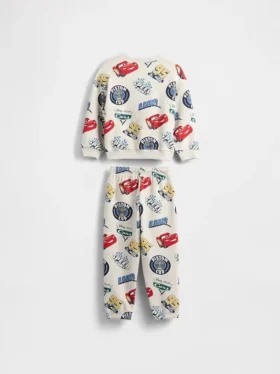 GAP × Disney Baby og Småbarn Vintagesoft Cars-sweatsett
