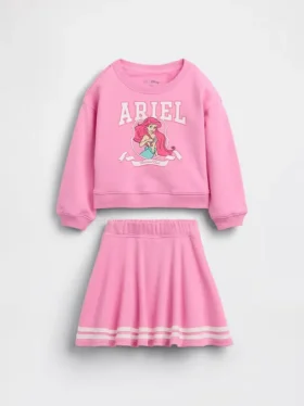 Gap × Disney Baby og Småbarn Vintagesoft Terry-skort-sett