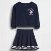 Gap × Disney Baby og Småbarn Vintagesoft Terry-skort-sett