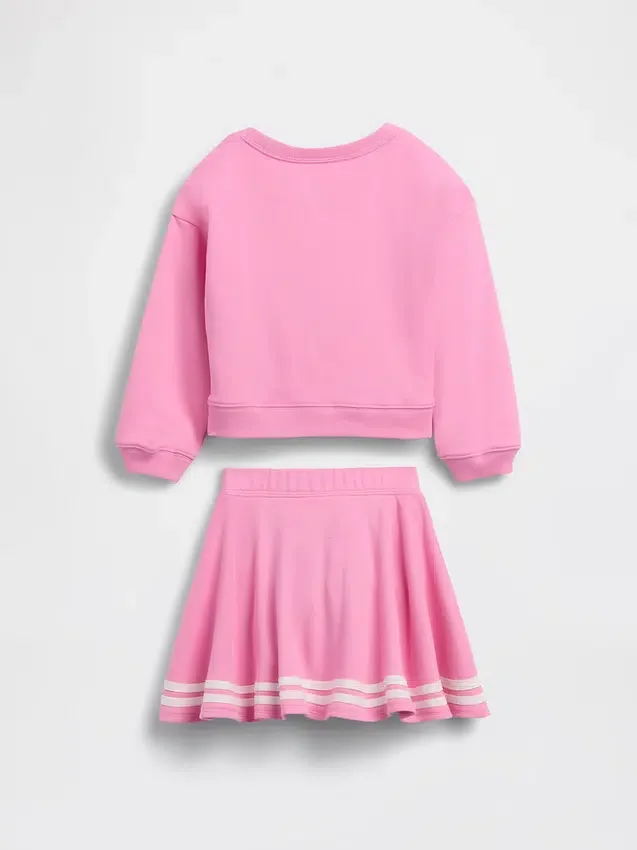 Gap × Disney Baby og Småbarn Vintagesoft Terry-skort-sett