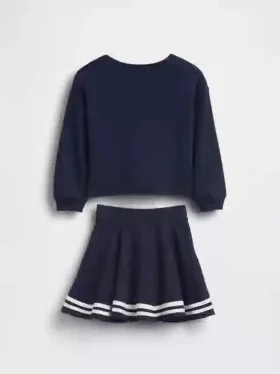 Gap × Disney Baby og Småbarn Vintagesoft Terry-skort-sett