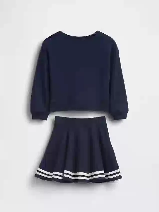 Gap × Disney Baby og Småbarn Vintagesoft Terry-skort-sett