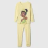 GAP × Disney Baby pyjamasett i økologisk børstet bomull med prinsessesmotiv