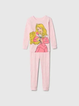 GAP × Disney Baby pyjamasett i økologisk børstet bomull med prinsessesmotiv