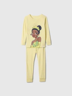 GAP × Disney Baby pyjamasett i økologisk børstet bomull med prinsessesmotiv