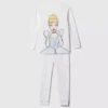 GAP × Disney Baby pyjamasett i økologisk børstet bomull med prinsessesmotiv