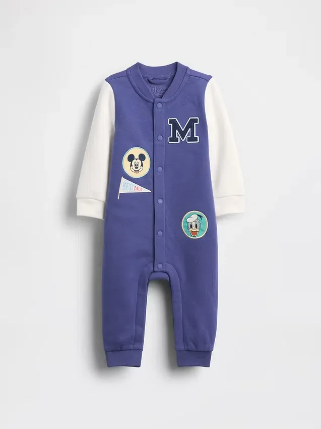 GAP × Disney Baby Vintagesoft Varsity heldrakt