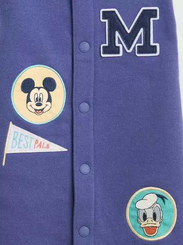 GAP × Disney Baby Vintagesoft Varsity heldrakt