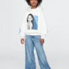 GAP × Disney barne-hoodie i Vintagesoft-stoff