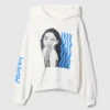 GAP × Disney barne-hoodie i Vintagesoft-stoff