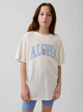 GAP × Disney barne-T-skjorte i oversized-modell