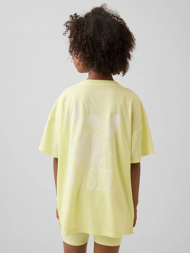 GAP × Disney barne-T-skjorte i oversized-modell