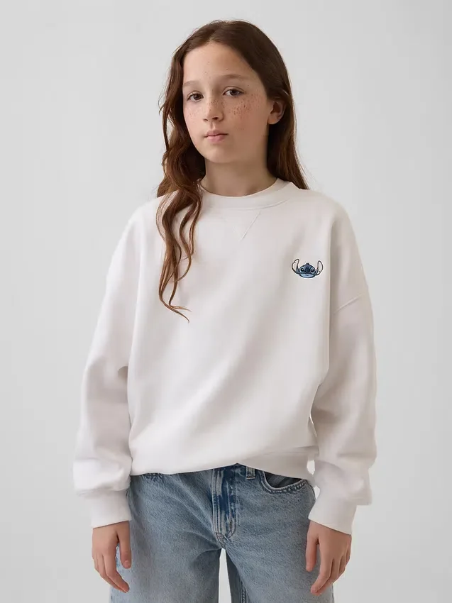 GAP × Disney barnesweatshirt i Vintagesoft-stil med oversized passform