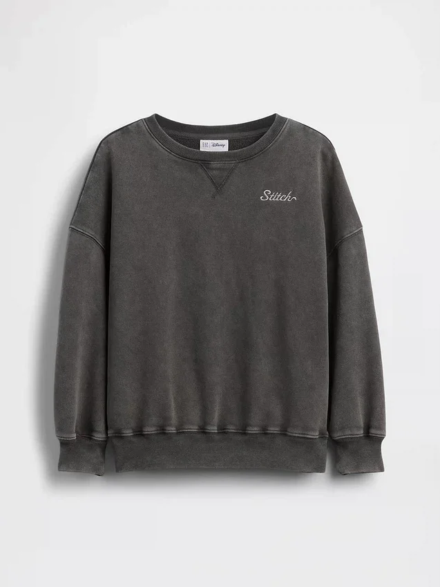 GAP × Disney barnesweatshirt i Vintagesoft-stil med oversized passform