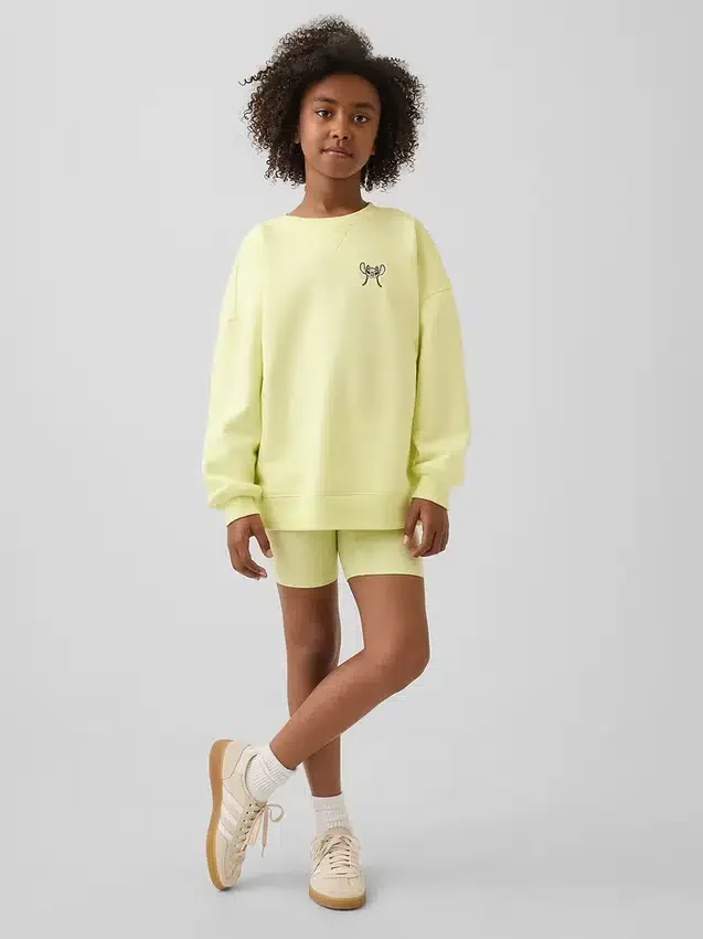 GAP × Disney barnesweatshirt i Vintagesoft-stil med oversized passform