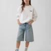 GAP × Disney barnesweatshirt i Vintagesoft-stil med oversized passform