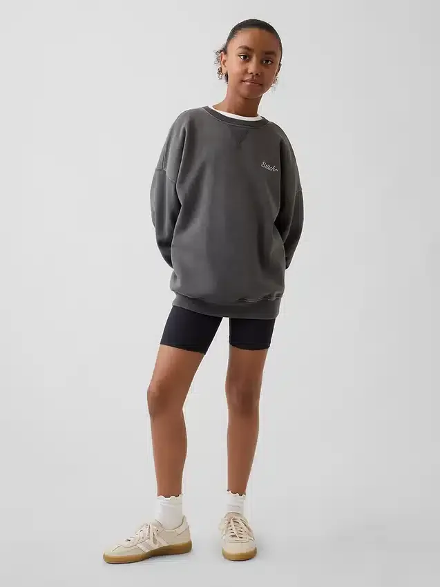 GAP × Disney barnesweatshirt i Vintagesoft-stil med oversized passform
