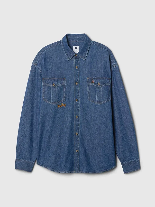 GAP × Disney denim-westernskjorte