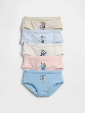 GAP × Disney økologiske truser i stretchbomull for småbarn (5-pakning)