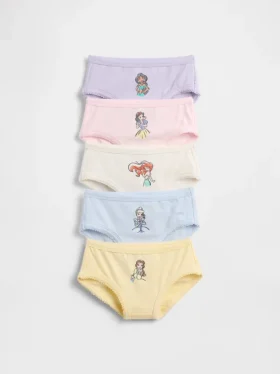 GAP × Disney økologiske truser i stretchbomull for småbarn (5-pakning)