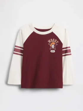 GAP × Disney T-skjorte i raglan-jersey for Baby og Småbarn
