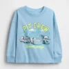 Gap × Disney T-skjorte med grafisk motiv for Baby og Småbarn – Cars