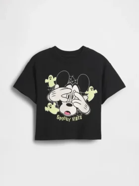 Gap × Disney T-skjorte med grafisk trykk i oversized-passform for Baby og Småbarn