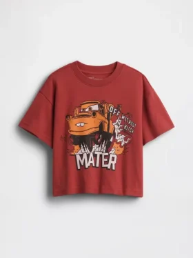 Gap × Disney T-skjorte med grafisk trykk i oversized-passform for Baby og Småbarn