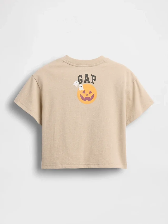 Gap × Disney T-skjorte med grafisk trykk i oversized-passform for Baby og Småbarn