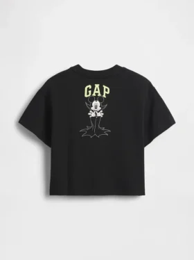 Gap × Disney T-skjorte med grafisk trykk i oversized-passform for Baby og Småbarn